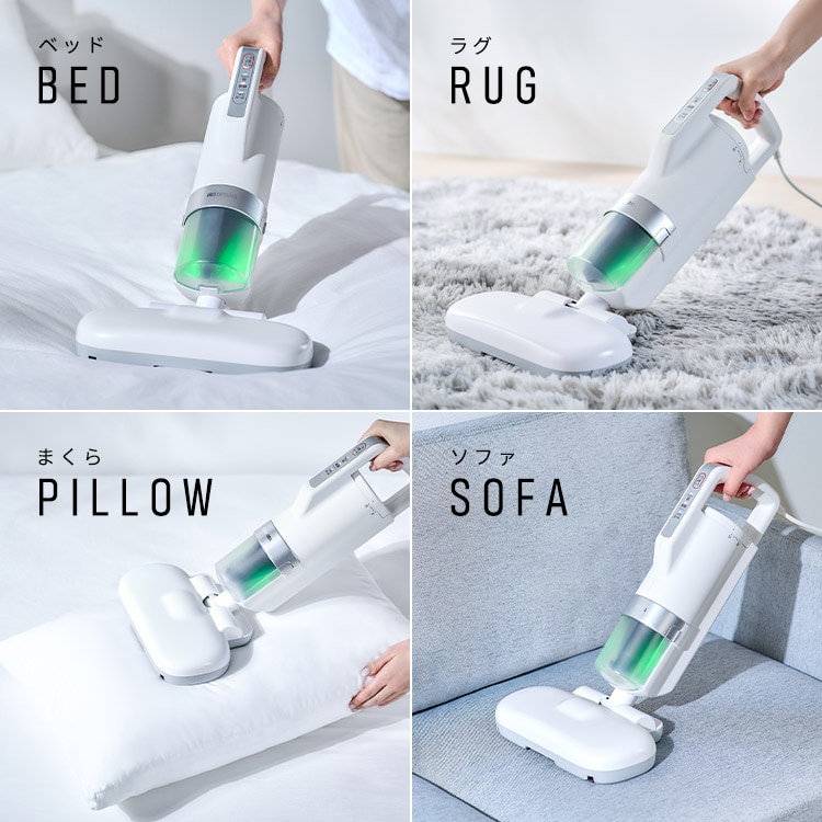 布団クリーナー ふとん掃除機 コード式 たたき毎分13000回 毛取り