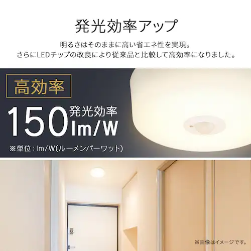 小型シーリング 600lm 昼光色 人感有り SCL6D-MS-H_10