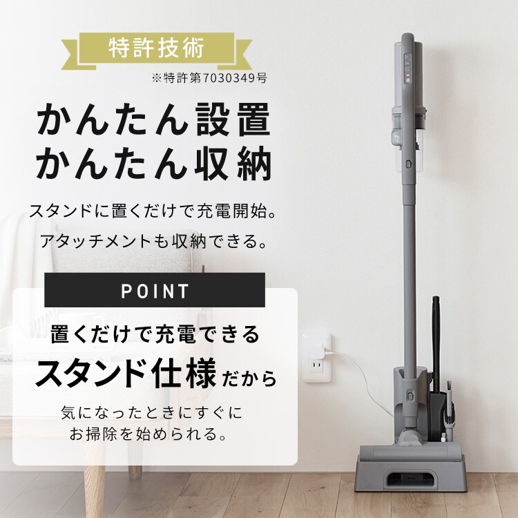 セット】MagiCaleena サイクロンクリーナー SCD-124P-H グレー マルチ セット】MagiCaleena サイクロンクリーナー SCD-124P-H グレー マルチ