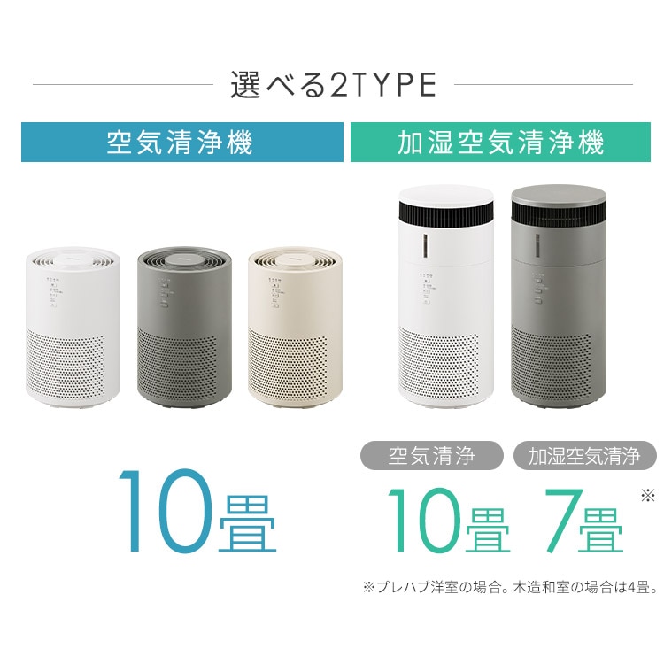 空気清浄機 10畳 AAP-S20C-W ホワイト 209793 │アイリスオーヤマ公式
