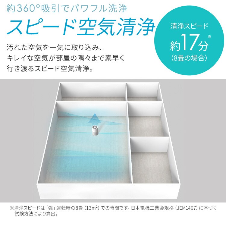 加湿空気清浄機 16畳 AAP-SH30B-H グレー 209805 │アイリスオーヤマ