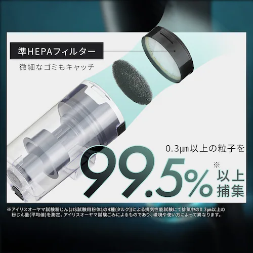 充電式サイクロンスティッククリーナー SCD-R4P-B ブラック_6