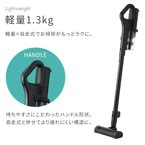 充電式サイクロンスティッククリーナー SCD-R4P-B ブラック_9