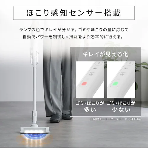 【セット】充電式サイクロンスティッククリーナー SCD-230P-W ホワイト コンプリートセット_7
