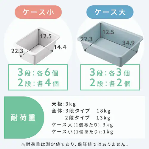 天板付きキッズトイハウスラック TKTHR-39R 全3色_12