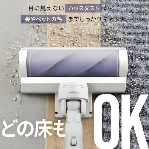 充電式紙パックスティッククリーナー SBD78DCBLP-W ホワイト_6
