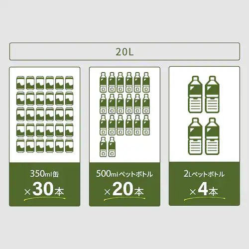 �y���ቷ�ۗ�ܕt���zHUGEL �N�[���[�{�b�N�X 40L TC-40R �J�[�L_9