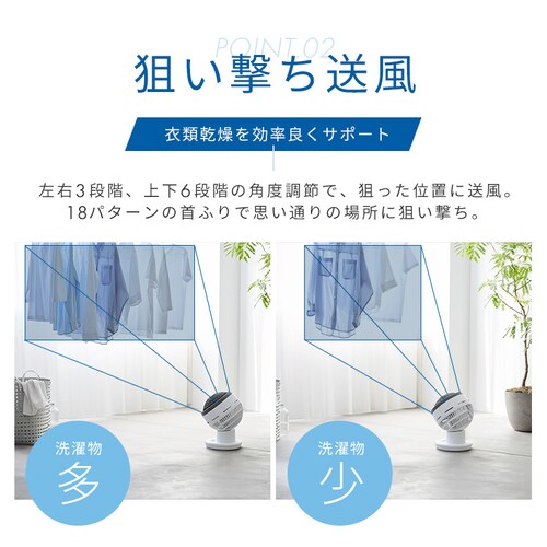 �T�[�L�����[�^�[�A�C DC JET 18cm PCF-SDC18T-EC-W �z���C�g_9