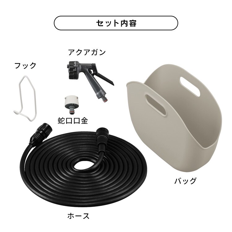 バスケットホースポータブルセット JET 7m BHJP-7 212667