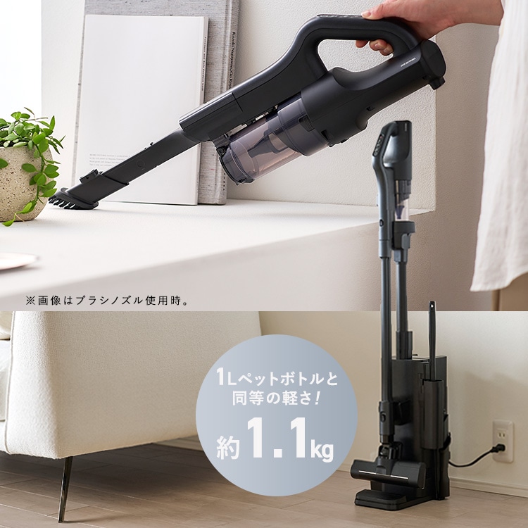 充電式サイクロンスティッククリーナー ゴミ回収ドック付き SCD-L4PD-B