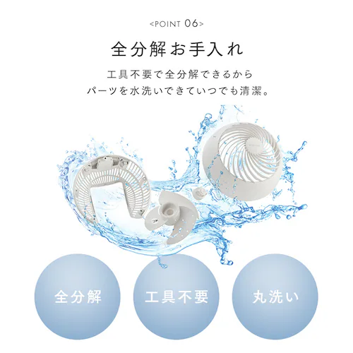 �T�[�L�����[�^�[ 22�� DC���[�^�[ WOOZOO 360 i PCF-SDS15TEC-PD-W �z���C�g_12
