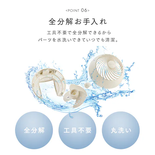 WOOZOO 360 i KCF-SDS151TEC-PD-C アイボリー_12