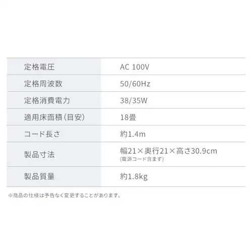 �T�[�L�����[�^�[ DC���[�^�[ KCF-BD152TEC-W �z���C�g_13