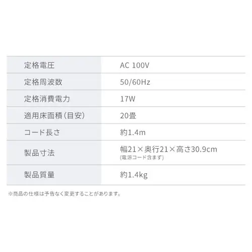�T�[�L�����[�^�[ DC���[�^�[ KCF-BD152TEC-W �z���C�g_15