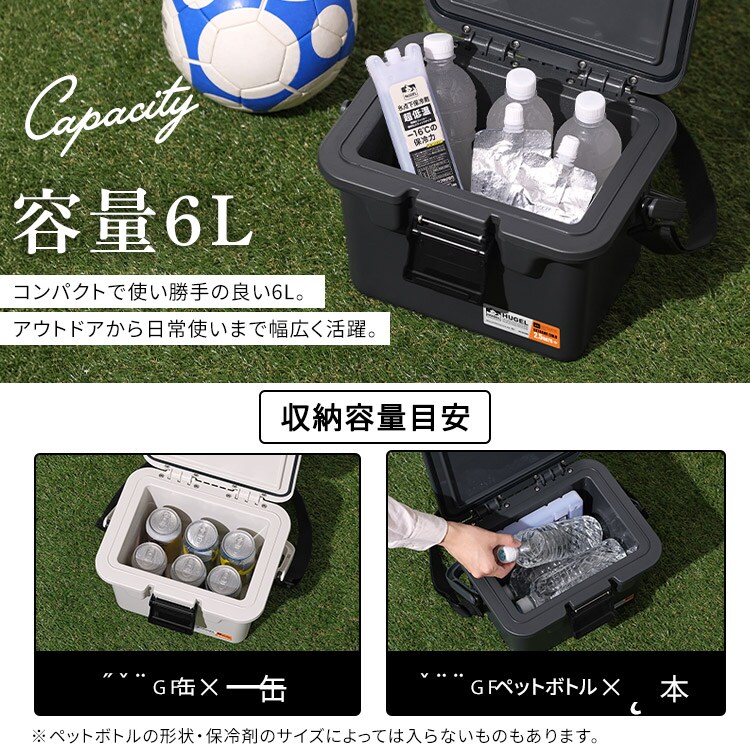 最大10倍ポイント】【超低温保冷剤M付き】HUGEL 真空断熱クーラー