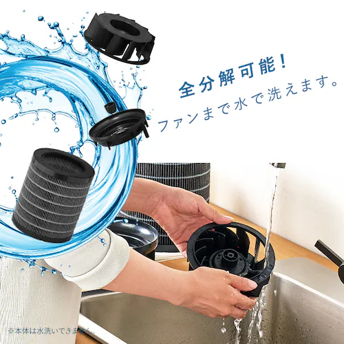 気化加湿器 AHM-MVU35A-W ホワイト_4