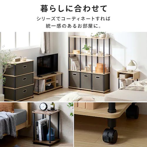 �y�˂��邾���ȒP�g���z�X�`�[���|�[�����b�N �T�C�h�e�[�u�� SPR-300ST �i�`������/�u���b�N_2