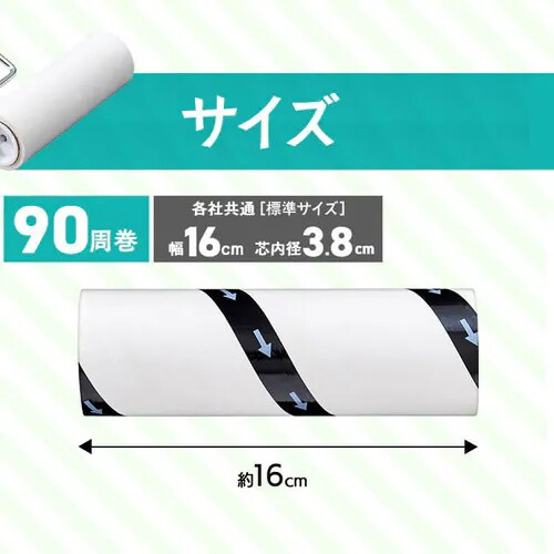 カーペットクリーナー スペアテープ ななめカットNC-SH90100P 299170