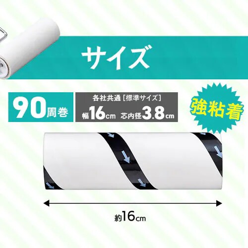 カーペットクリーナー スペアテープ ななめカットNC-SH90100P 299170