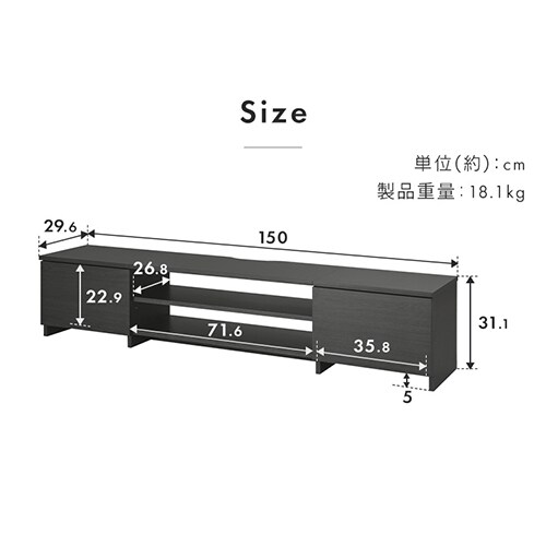 �e���r�� �{�b�N�X�^�C�v AV�{�[�h BAB-150R �I�t�z���C�g_13