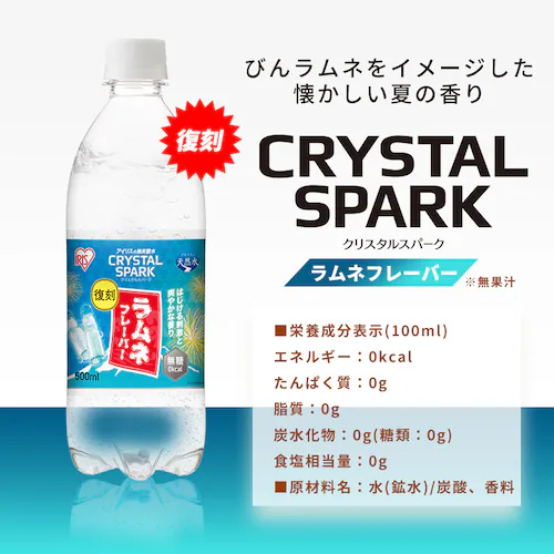 �y24�{�zCRYSTAL SPARK �O���[�v�\�[�_ 500ml_9