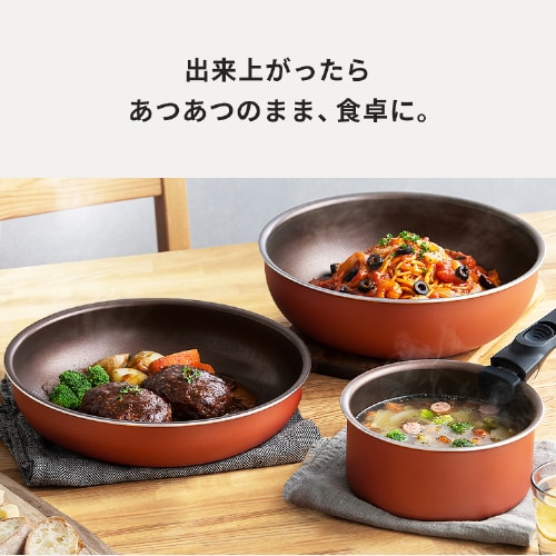 フライパン 13点セット ガス火専用 ダイヤモンドコートパン PDCG-T13S