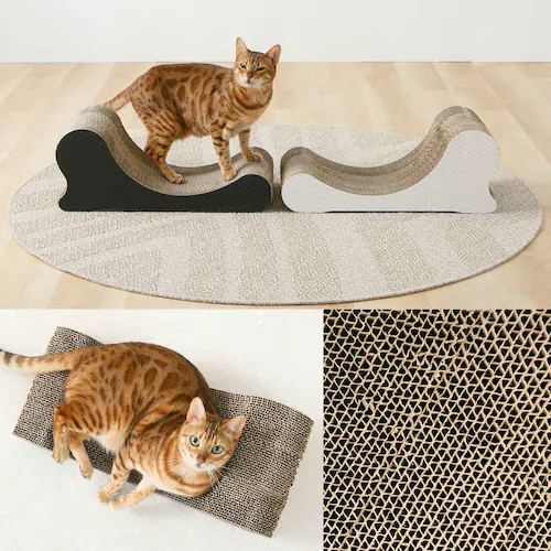 猫の爪とぎ ソファ型 つめとぎ_11