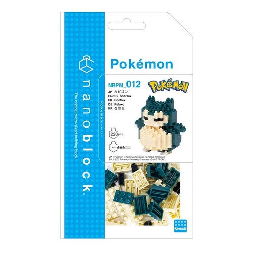ナノブロック ポケットモンスター カビゴン NBPM_012_1