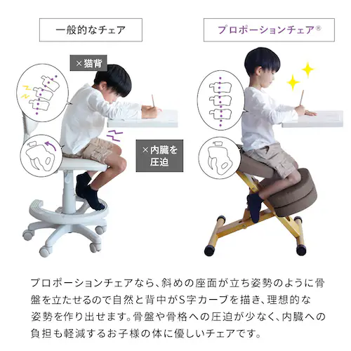 宮武製作所 クッション付きプロポーションチェアキッズ CH-889CK ナチュラル脚ライム【時間指定不可】【プラザセレクト】_6