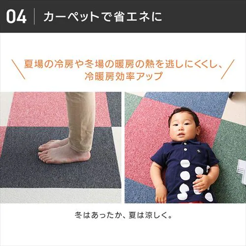 �y20���Z�b�g�z�^�C���J�[�y�b�g ���Y �h�� 50�~50cm �x�[�W�� _9