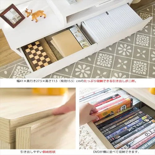 テレビ台 伸縮タイプ 幅105~193cm IR-TV-001 ブラウン_6