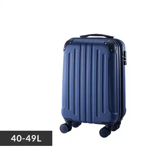 【訳あり】スーツケース Sサイズ 40L 拡張機能付き ダブルキャスター KD-SCK ツヤタイプ ブラック _2