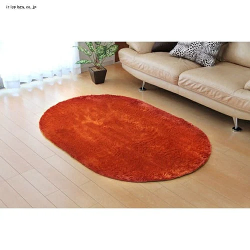 『ラルジュ』楕円100×150cm イケヒコ グリーン 【プラザセレクト】_21