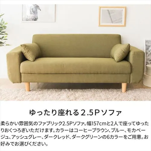 �\�t�@ 2�l�|�� ���C�h FBS-2P-W �u���[_2