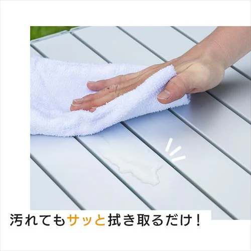 70cm×70cm アルミロールテーブル キャンプ テーブル_7