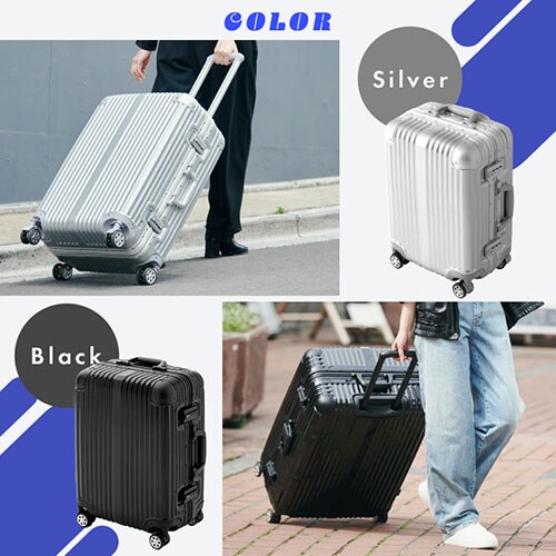 �X�[�c�P�[�X L�T�C�Y 120L 7���ȏ� �_�u���L���X�^�[ �A���~�t���[�� �V���o�[_5