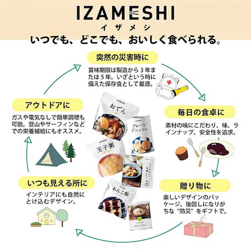 イザメシ 【3年保存】非常食 【プラザセレクト】_2