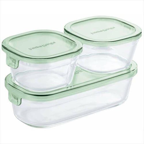 iwaki �ۑ��e�� �p�^3�_�Z�b�g �O���[�� PSCPRN3G2 _9