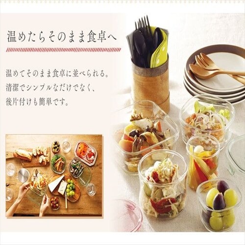 iwaki �ۑ��e�� 4�_�Z�b�g PSCPRN4G2 �O���[�� _9