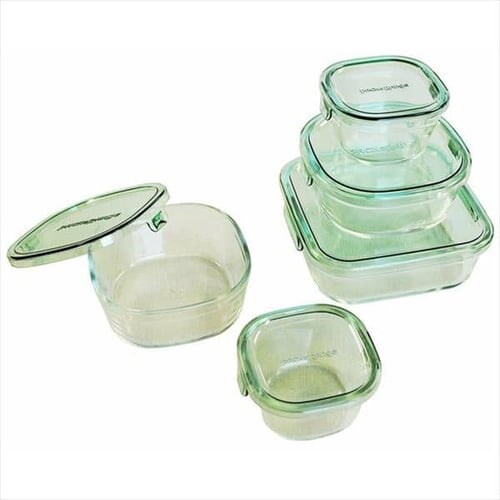 iwaki �ۑ��e�� �p�^5�_�Z�b�g �O���[�� PSCPRN5G _8