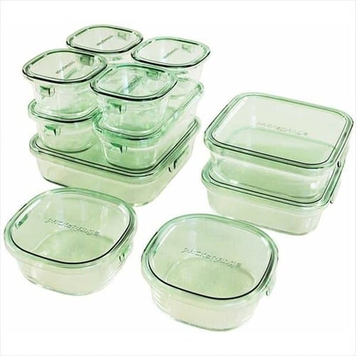 iwaki �ۑ��e�� 11�_�Z�b�g �O���[�� PSCPRN11G _9