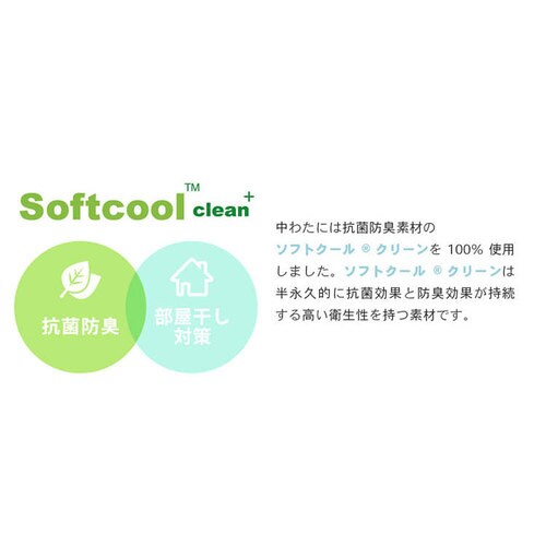 クリアグローブ 抗菌防臭・接触冷感クール抱き枕 EIBP-001 全4色【プラザセレクト】_15