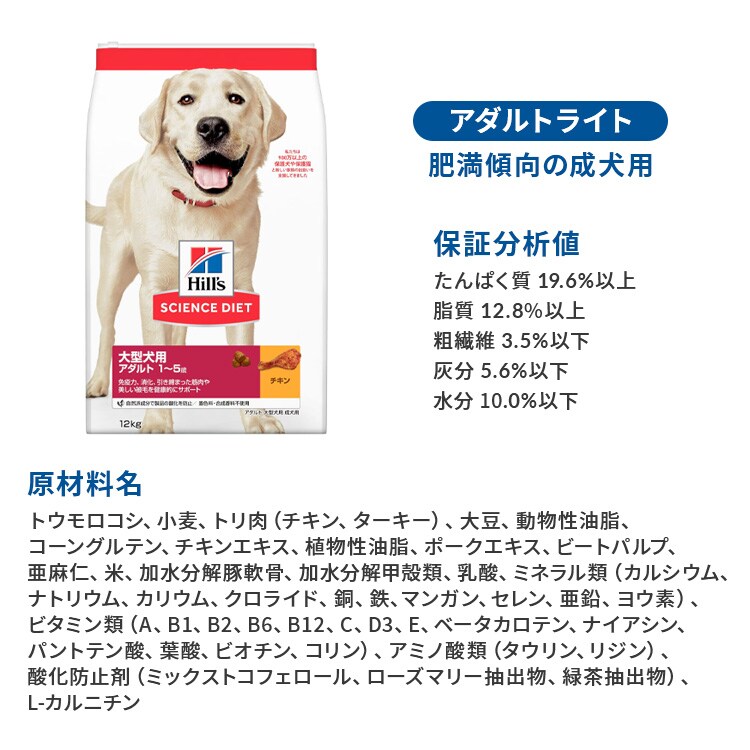 ヒルズサイエンスダイエット 犬用 シニア ライト 小粒 肥満傾向の高齢
