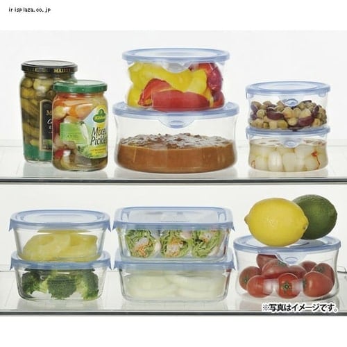 Iwaki 角型4点セット アクアブルー PS-NPR-4B 7109523│アイリス