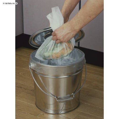 バケツ 8L フタ付き ステンレス 下村企販 20442 _2