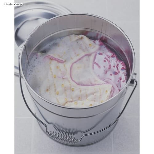 バケツ 8L フタ付き ステンレス 下村企販 20442 _4