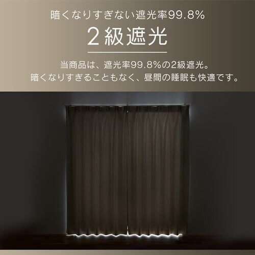 �k�����Ռ��J�[�e�� 4P IP�R���[�� ��100cm�~��200cm 4���g�� �A�C�{���[ _6