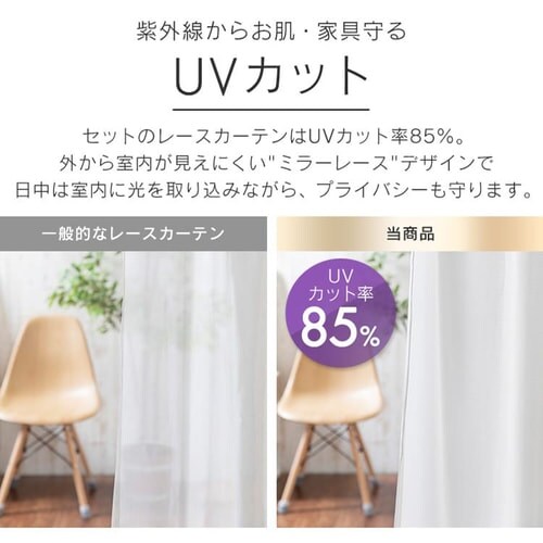 �k�����Ռ��J�[�e�� 4P IP�R���[�� ��100cm�~��200cm 4���g�� �A�C�{���[ _8