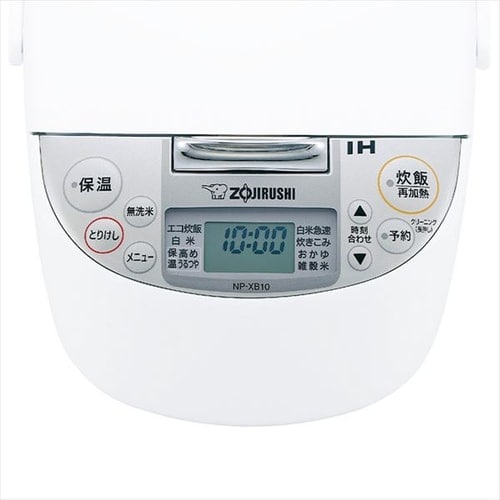 象印 炊飯器 IH 10合炊き 極め炊き NP-XB18WA ホワイト 7137693