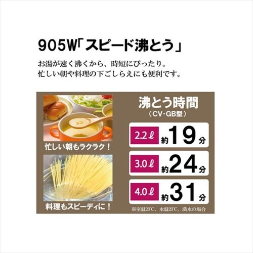 �ۈ� �d�C�|�b�g 2.2L CV-GB22-TA �u���E�� _3